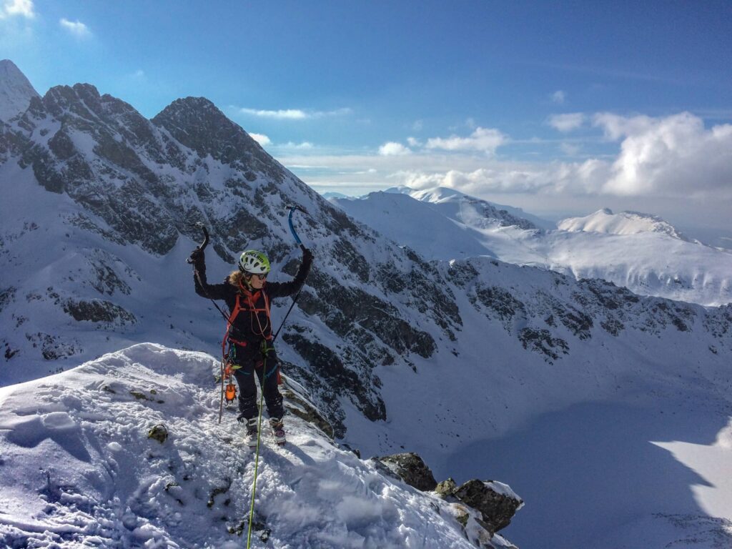 zimowa wspinaczka i wysokogórskie wyjścia w tatry z przewodnikiem